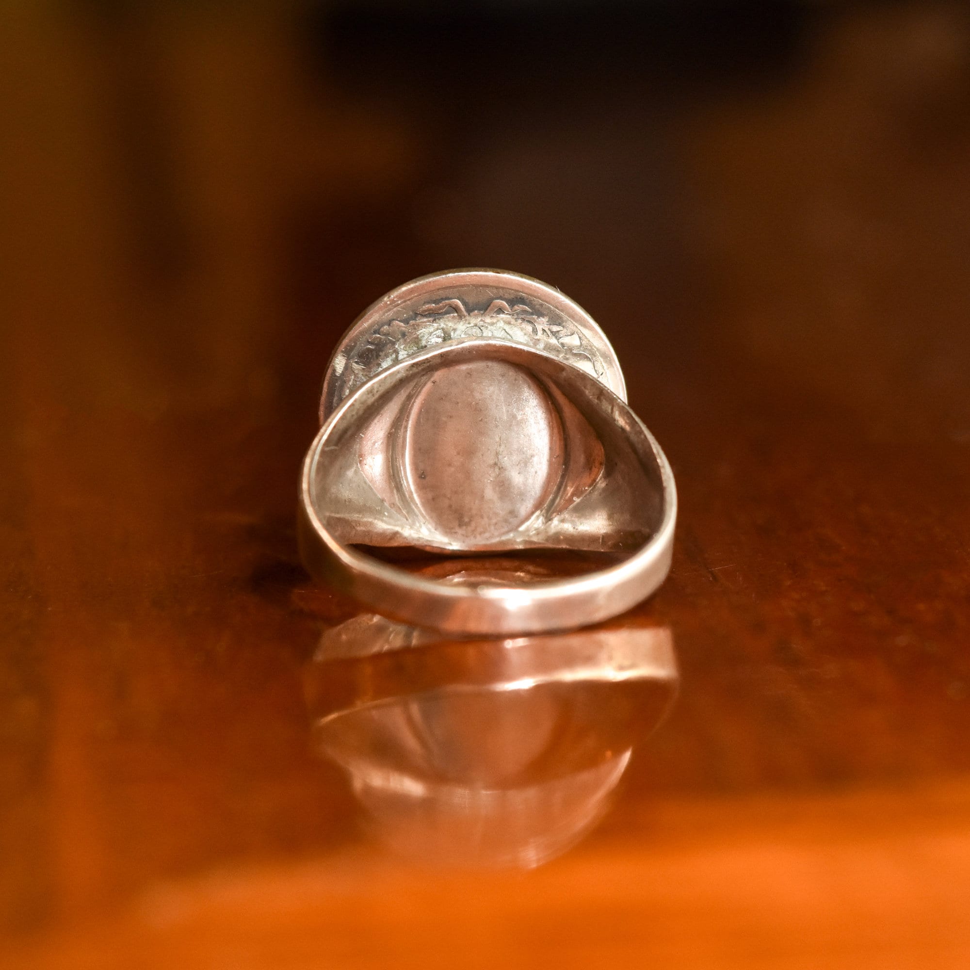 Sterling Silver 1916 Liberty Barber Dime Coin Ring, Men's Jewelry, Size 9 1/4 US