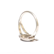 Little Zuni Sun Face Ring In Sterling Silver, Native American Jewelry, Stacking Ring, 5 1/4 US